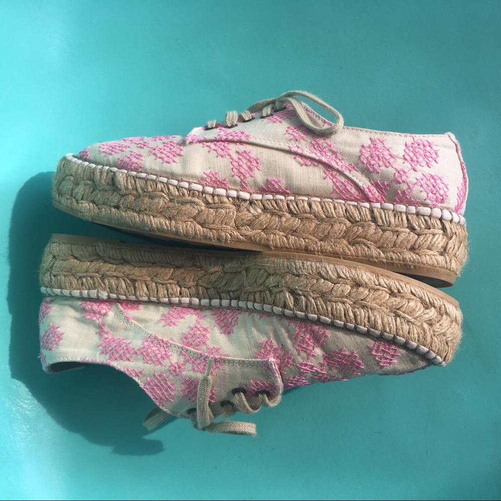 Guamo Espadrilles 🇪🇸 Cross Stitch Oxford